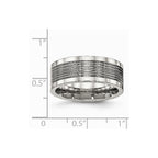 Stainless Steel Polished Grooved Comfort Back Ring