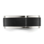 Two-Tone Wedding Band in Stainless Steel, 8mm