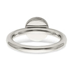 Polished Circle Ring in Stainless Steel