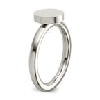 Polished Circle Ring in Stainless Steel