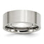 Sophia Stainless Steel 8mm Brushed Comfort-Fit Engravable Wedding Band