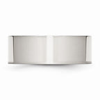 Sophia Jewelers: Polished Stainless Steel 8mm Engravable Comfort Fit Wedding Band