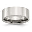 Sophia Jewelers: Polished Stainless Steel 8mm Engravable Comfort Fit Wedding Band