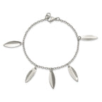 Diamond-Shape Dangle Bracelet in Stainless Steel