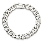 Chisel Stainless Steel Polished 8.25 inch Link Bracelet