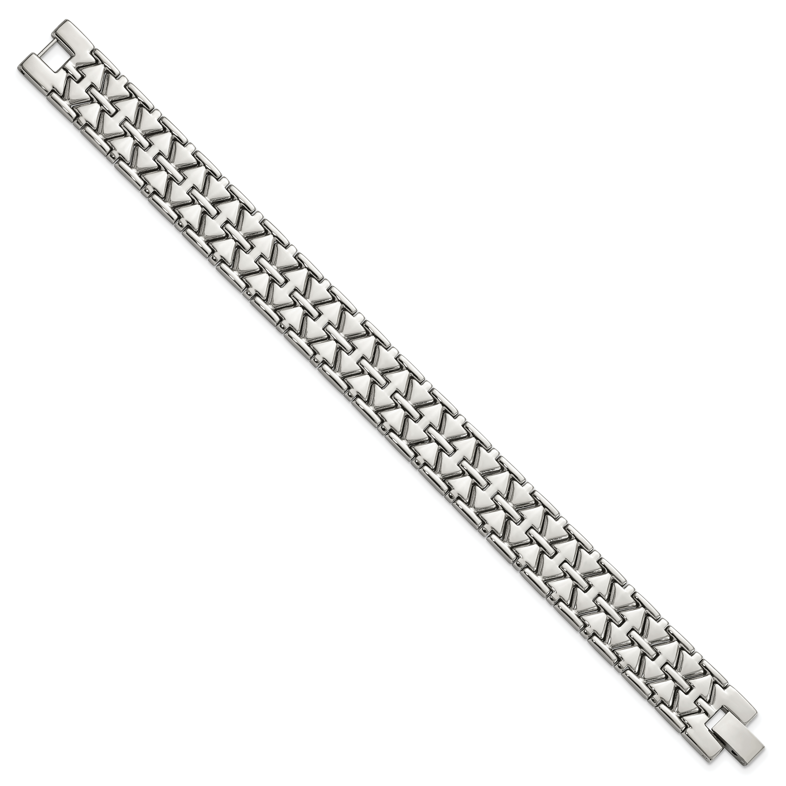 Fancy Link Bracelet in Stainless Steel