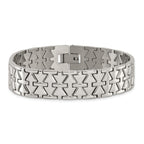 Fancy Link Bracelet in Stainless Steel