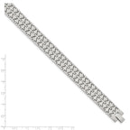 Fancy Link Bracelet in Stainless Steel