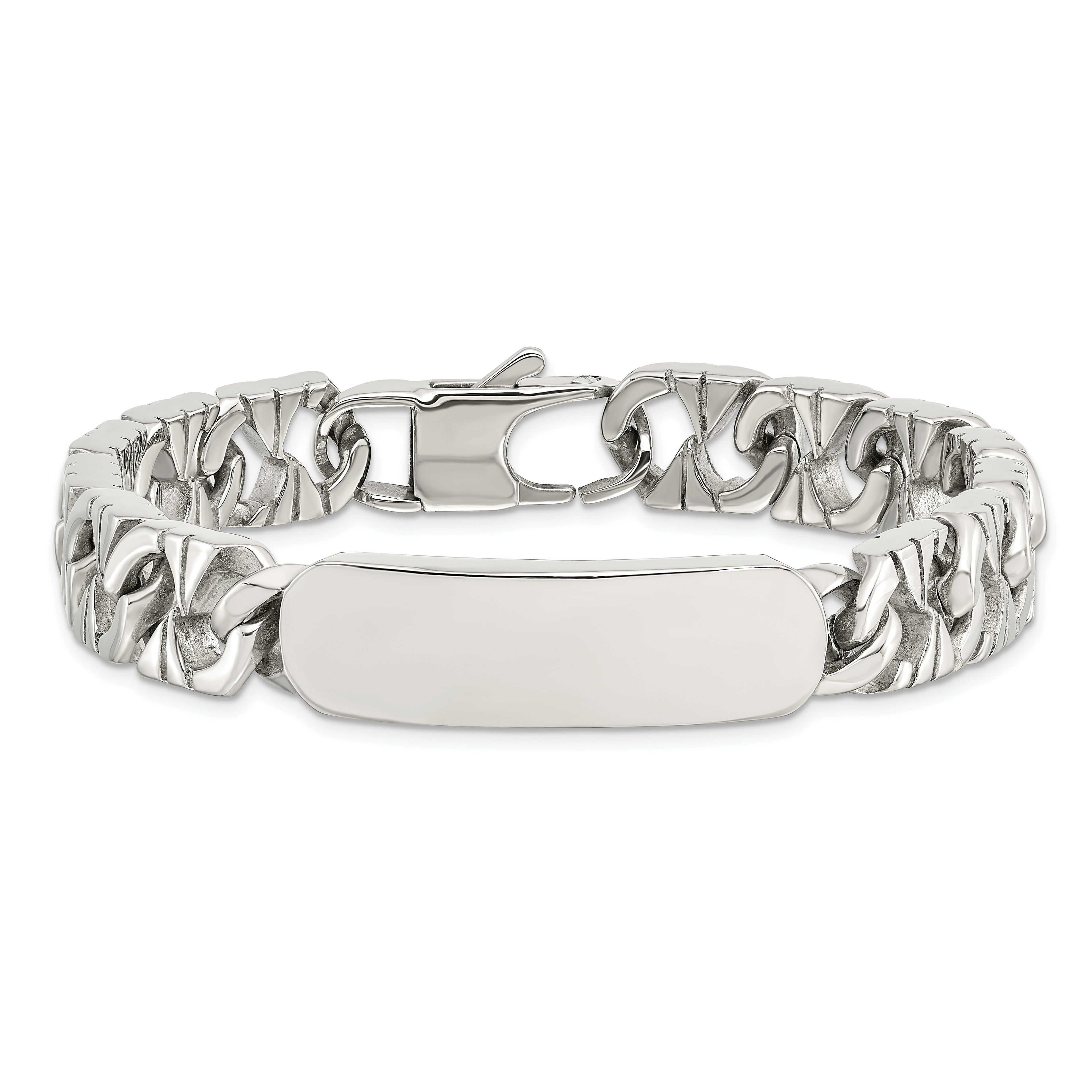 Chisel Stainless Steel Polished 8.5 inch ID Bracelet
