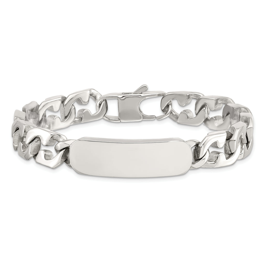 Chisel Stainless Steel Polished 8.5 inch ID Bracelet