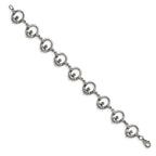 Claddagh Bracelet in Stainless Steel