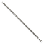 Chisel Stainless Steel Polished 9 inch Bracelet
