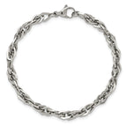 Chisel Stainless Steel Polished 9 inch Bracelet