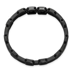 Black IP-Plated Bracelet in Stainless Steel