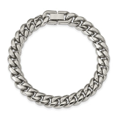 Chisel Stainless Steel Polished 8.25 inch Curb Bracelet