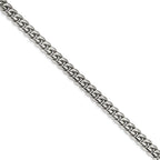Chisel Stainless Steel Polished 8.25 inch Curb Bracelet