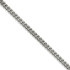 Chisel Stainless Steel Polished 8.25 inch Curb Bracelet