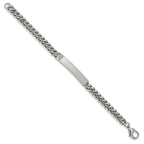 Chisel Stainless Steel Polished Curb Chain 8.25 inch ID Bracelet