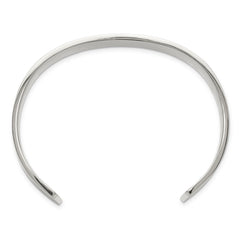 Chisel Stainless Steel Brushed 12mm Cuff Bangle