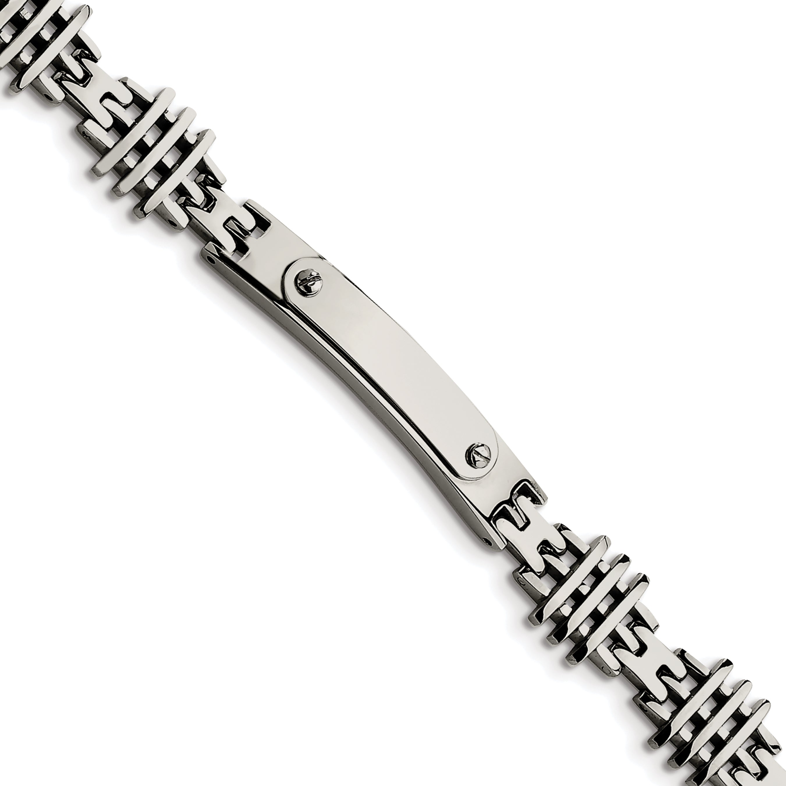 Stainless Steel Polished 8.5in ID Bracelet Main image