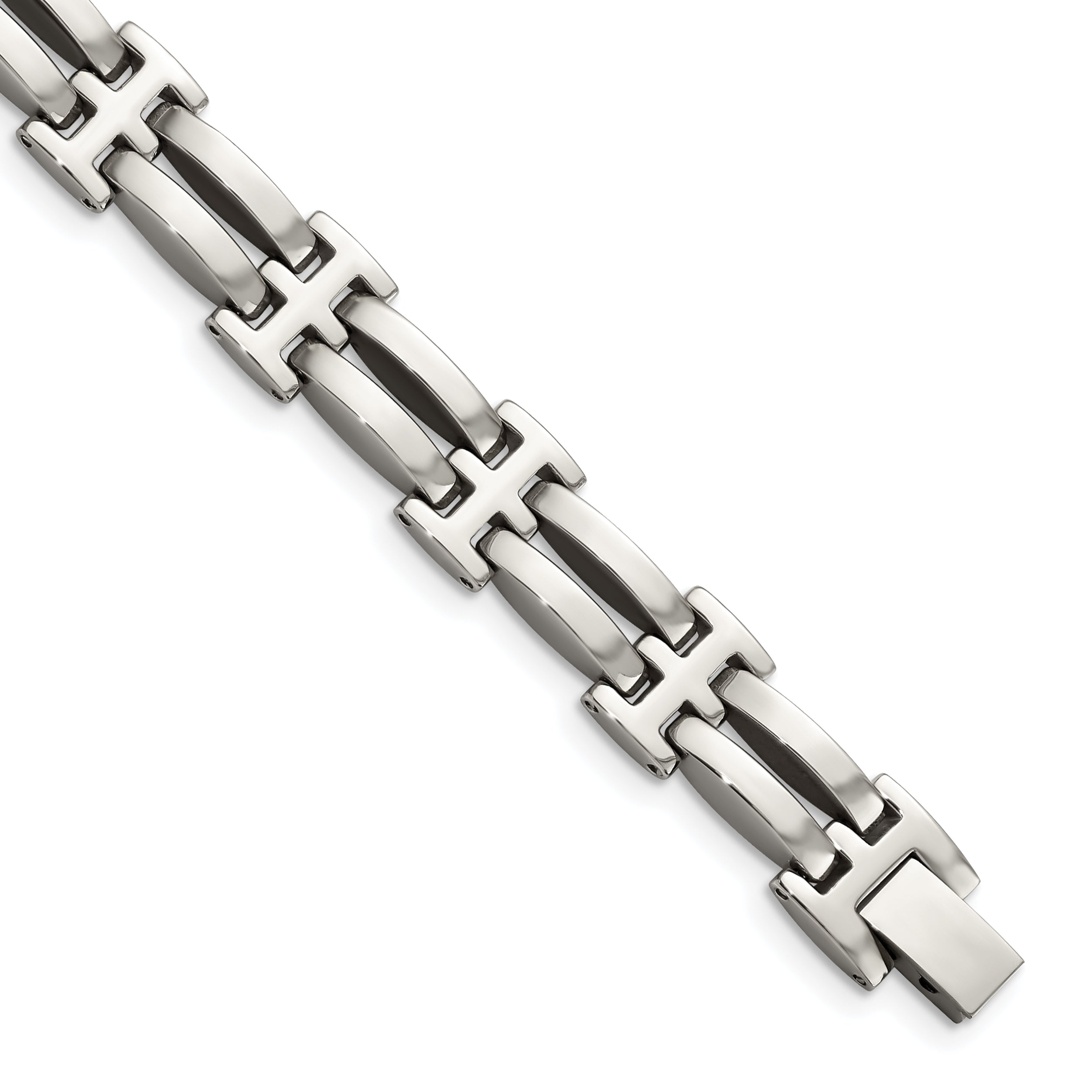Chisel Stainless Steel Polished 8.5 inch Link Bracelet Main image