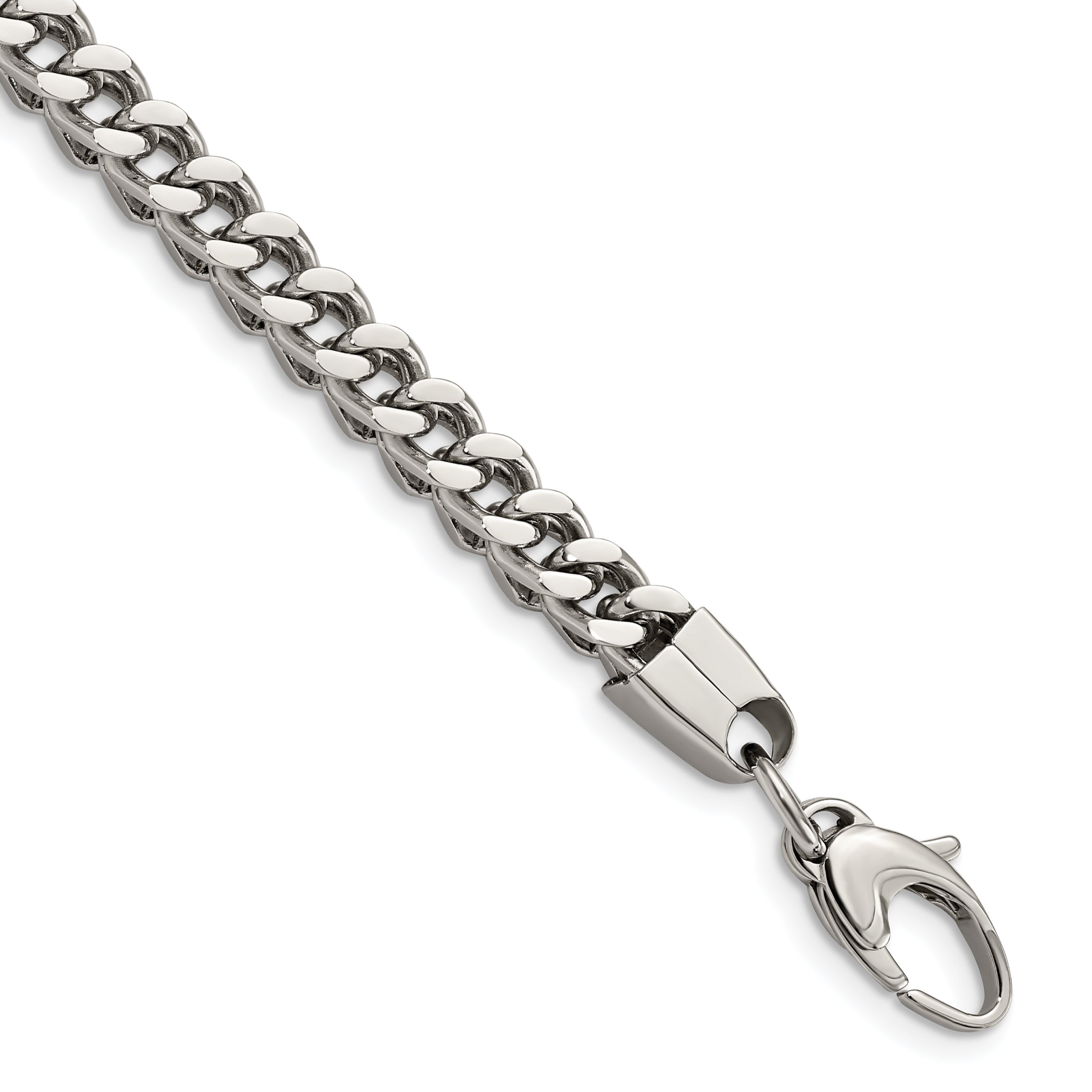 Chisel Stainless Steel Polished 9 inch Franco Link Bracelet Main image
