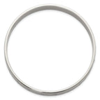 Stainless Steel Polished CZ Bangle