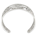 Polished Dolphins Cuff Bangle in Stainless Steel