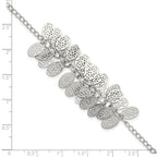 Oval Dangle Bracelet in Stainless Steel