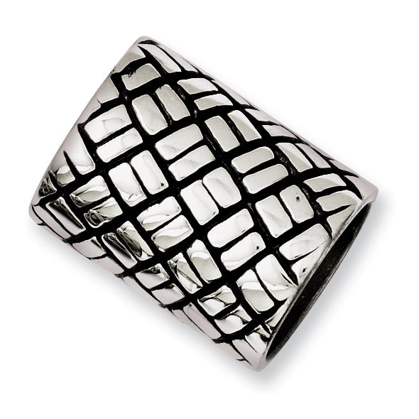 Stainless Steel Interchangeable Bracelet Spinner Bead