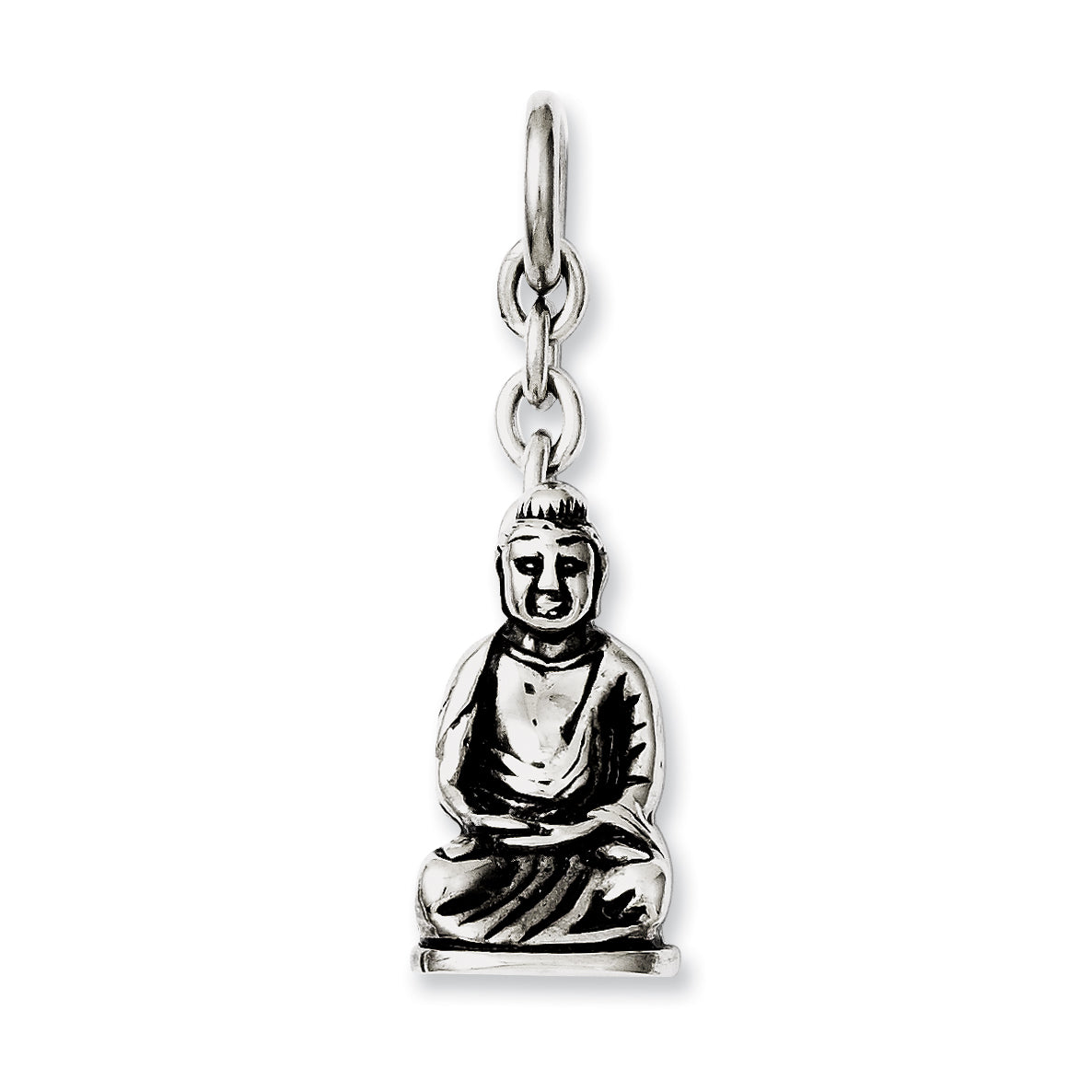Stainless Steel Buddha Interchangeable Charm Pendant Main image