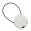 Sophia Jewelers Men's Polished Stainless Steel Engravable Key Ring