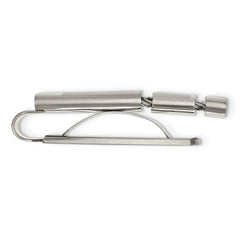 Chisel Stainless Steel Brushed and Polished with Cable Money Clip