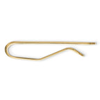 Polished Money Clip in Gold-Tone Stainless Steel