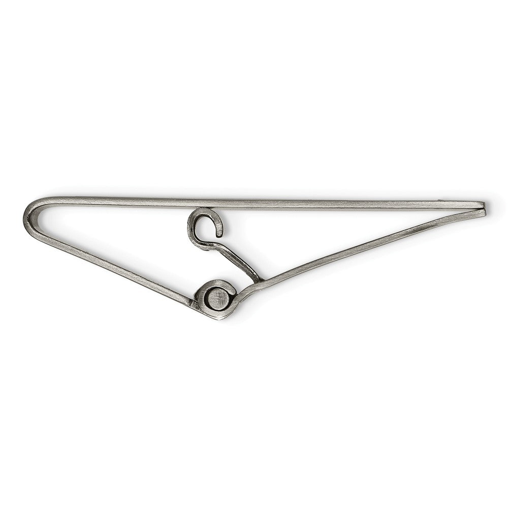 Chisel Stainless Steel Diamond Money Clip with Brushed Hinged Engravable Design Secondary image