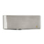 Chisel Stainless Steel Money Clip with Gold IP Finish, Engravable, Hinged Design