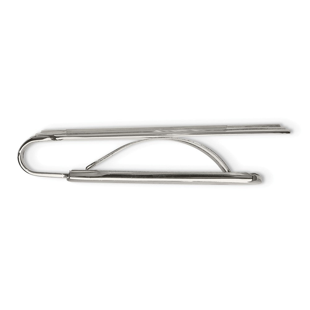 Brushed & Polished Money Clip in Stainless Steel