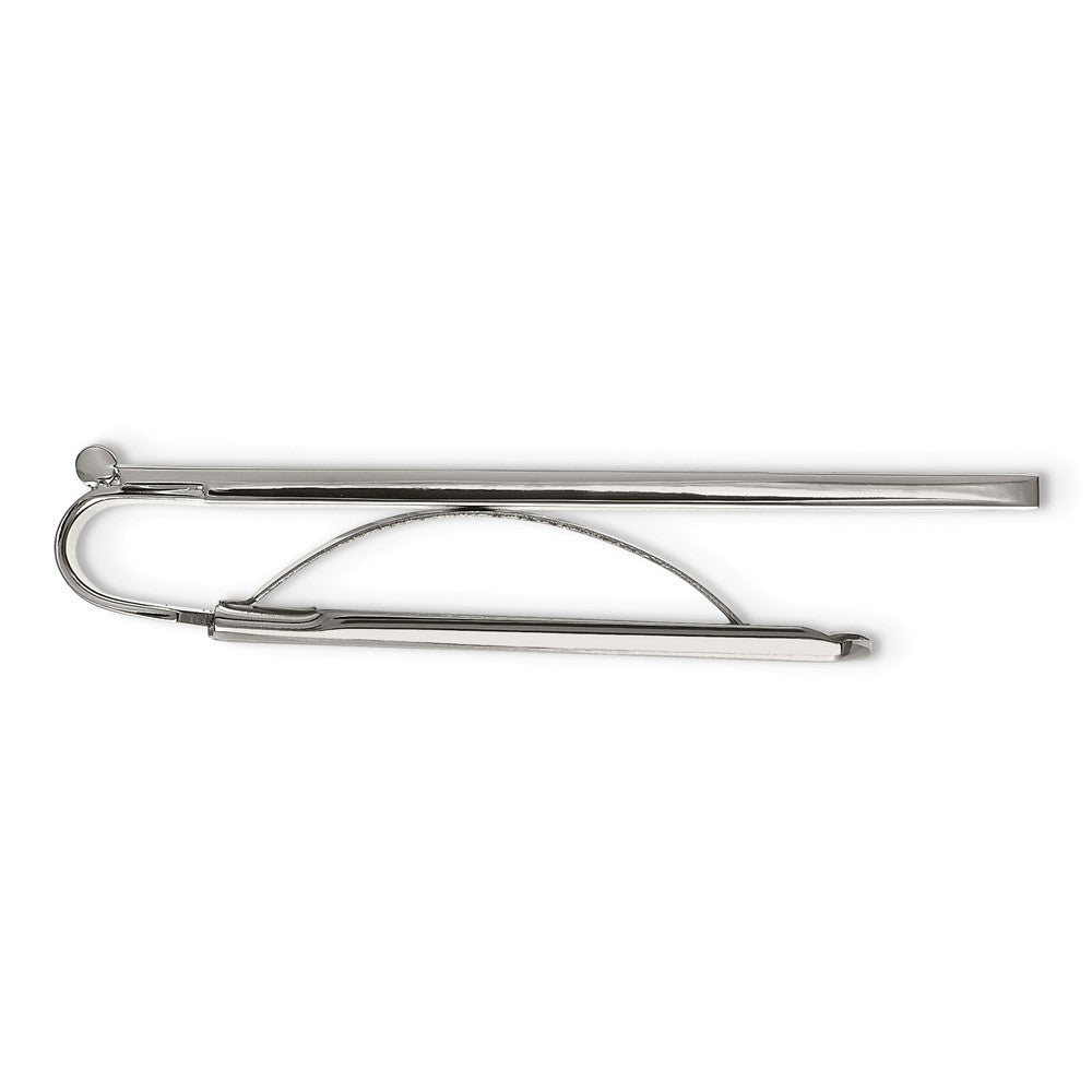 Sophia Jewelers Engravable Stainless Steel Money Clip with Dual Finish