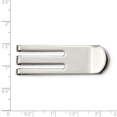 Stainless Steel Polished Money Clip