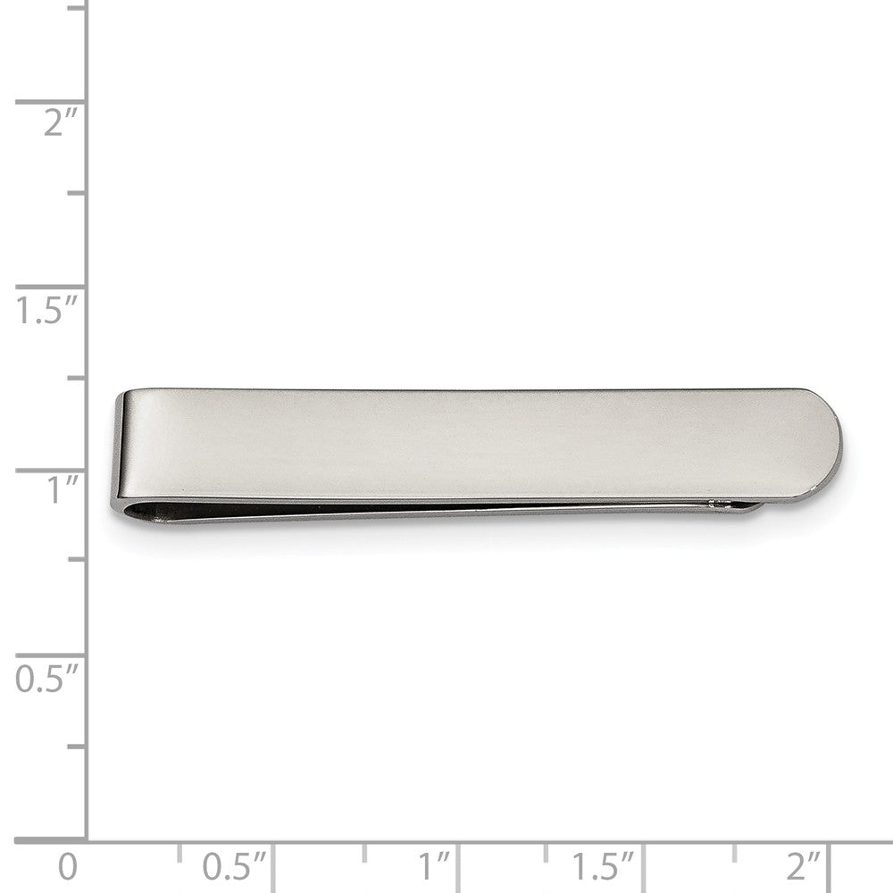 Stainless Steel Polished Money Clip