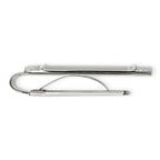 Brushed & Textured Money Clip in Stainless Steel