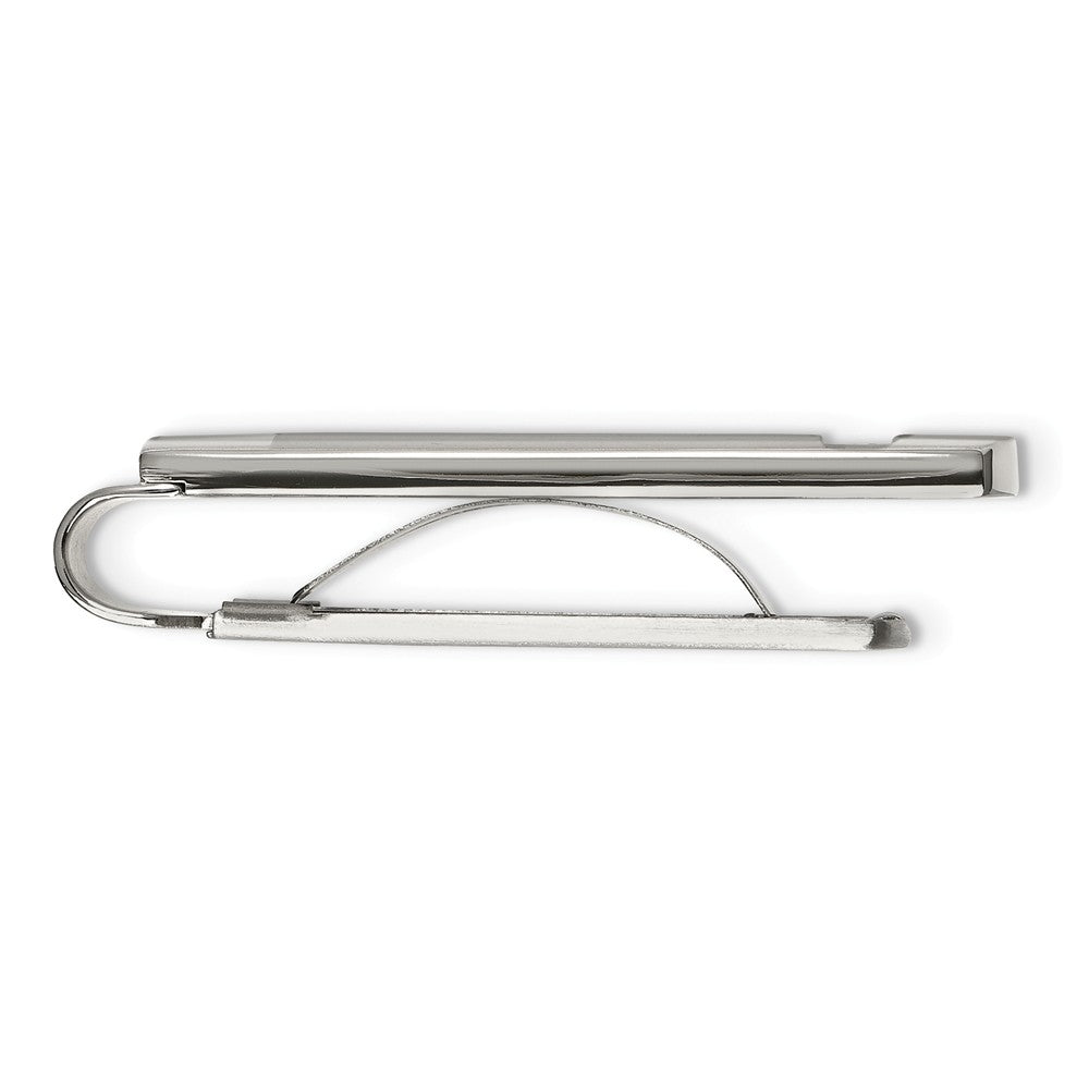 Stainless Steel Brushed Money Clip with Engravable Modern Design