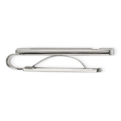 Stainless Steel Brushed Money Clip with Engravable Modern Design