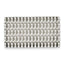 Sophia Jewelers Polished Stainless Steel Money Clip with Textured Finish
