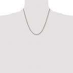 Antiqued Round Curb Chain in Stainless Steel, 4mm
