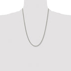 Antiqued Round Curb Chain in Stainless Steel, 4mm