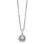 Chisel Stainless Steel Polished and Antiqued Magnetic Prayer Box on an 18 inch Cable Chain Necklace