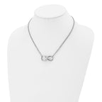 Infinity Symbol Necklace in Stainless Steel