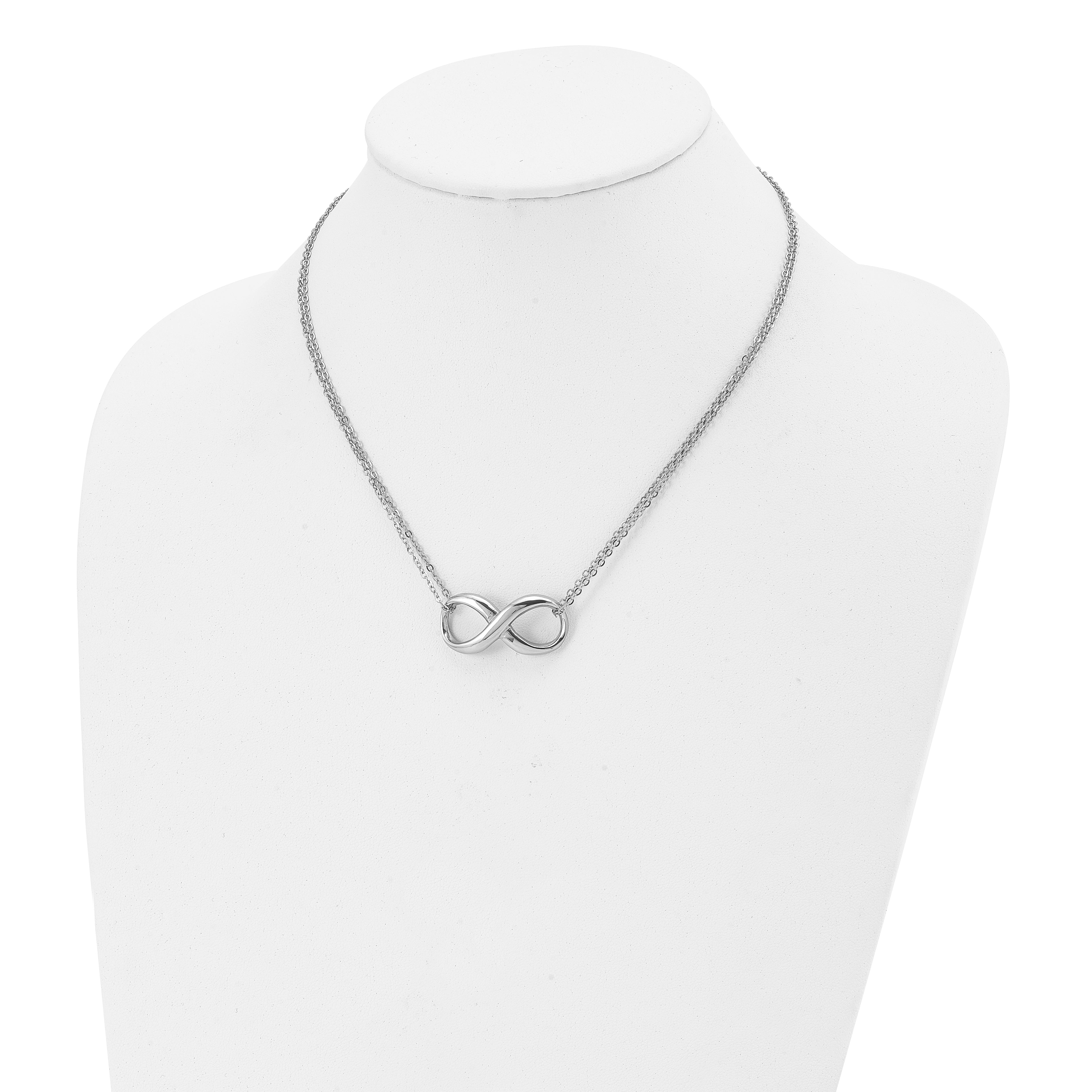 Infinity Symbol Necklace in Stainless Steel