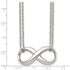 Infinity Symbol Necklace in Stainless Steel